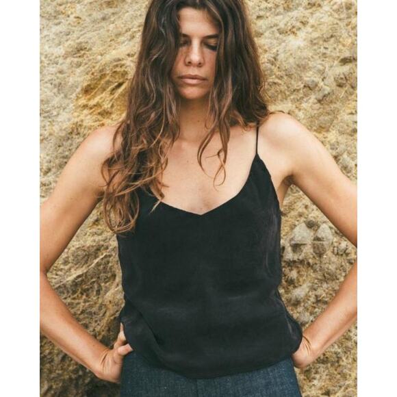 Brand new Ozma cupro Cami in black XL - Picture 1 of 6